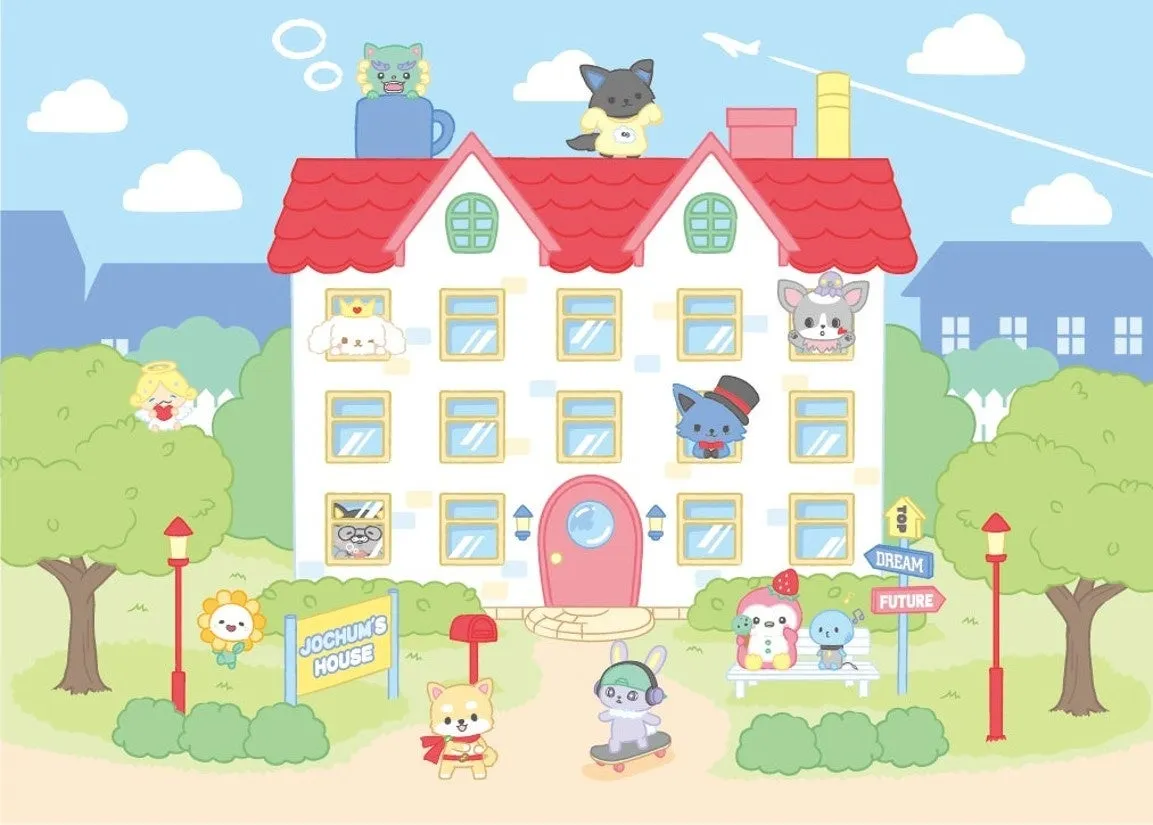 JO1×サンリオ「JOCHUM」待望の第3弾!全27アイテム「キャンディデザインシリーズ」で推し活がさらに甘く、楽しく加速!限定イベント情報も 13 JOCHUMキャラクター集合