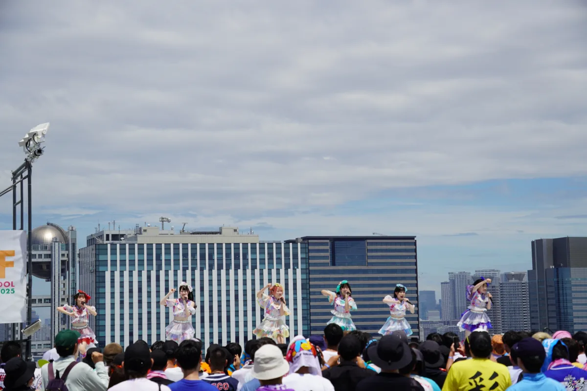 最高の夏がここにある！メノニューイヤー、TIFのSKY STAGEに降臨！