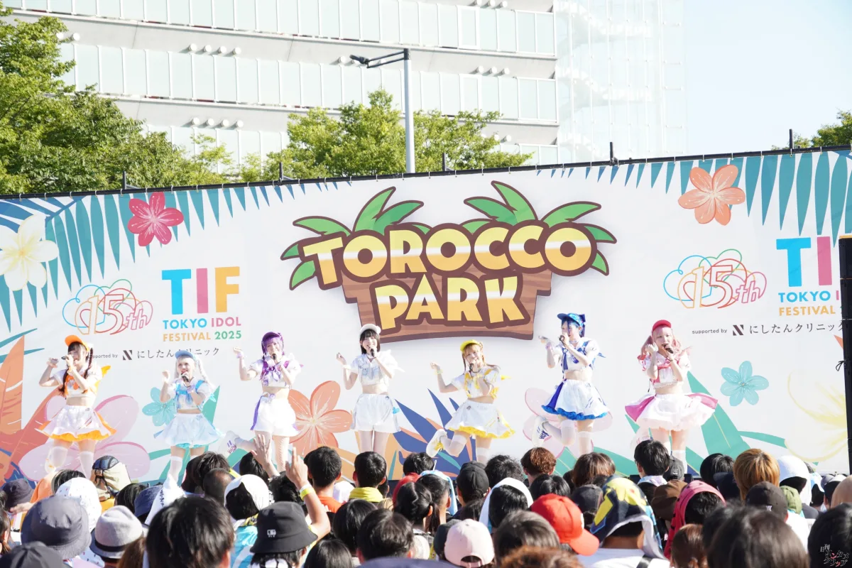 NANIMONO、新設「TOROCCO PARK」で大暴れ！ 人力トロッコで会場を席巻