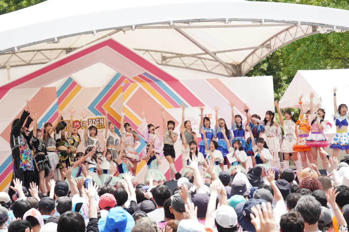 TIFでモーニング娘。への愛が爆発！アイドルたちが名曲をカバー ロージークロニクル 橋田歩果は「モーニング娘。さんを超えられるようなアイドルになれるように頑張りたい！」と宣言