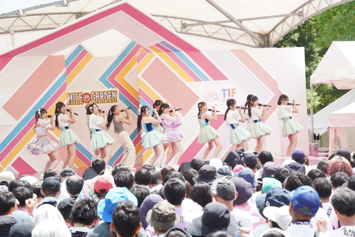 TIFでモーニング娘。への愛が爆発！アイドルたちが名曲をカバー ロージークロニクル 橋田歩果は「モーニング娘。さんを超えられるようなアイドルになれるように頑張りたい！」と宣言
