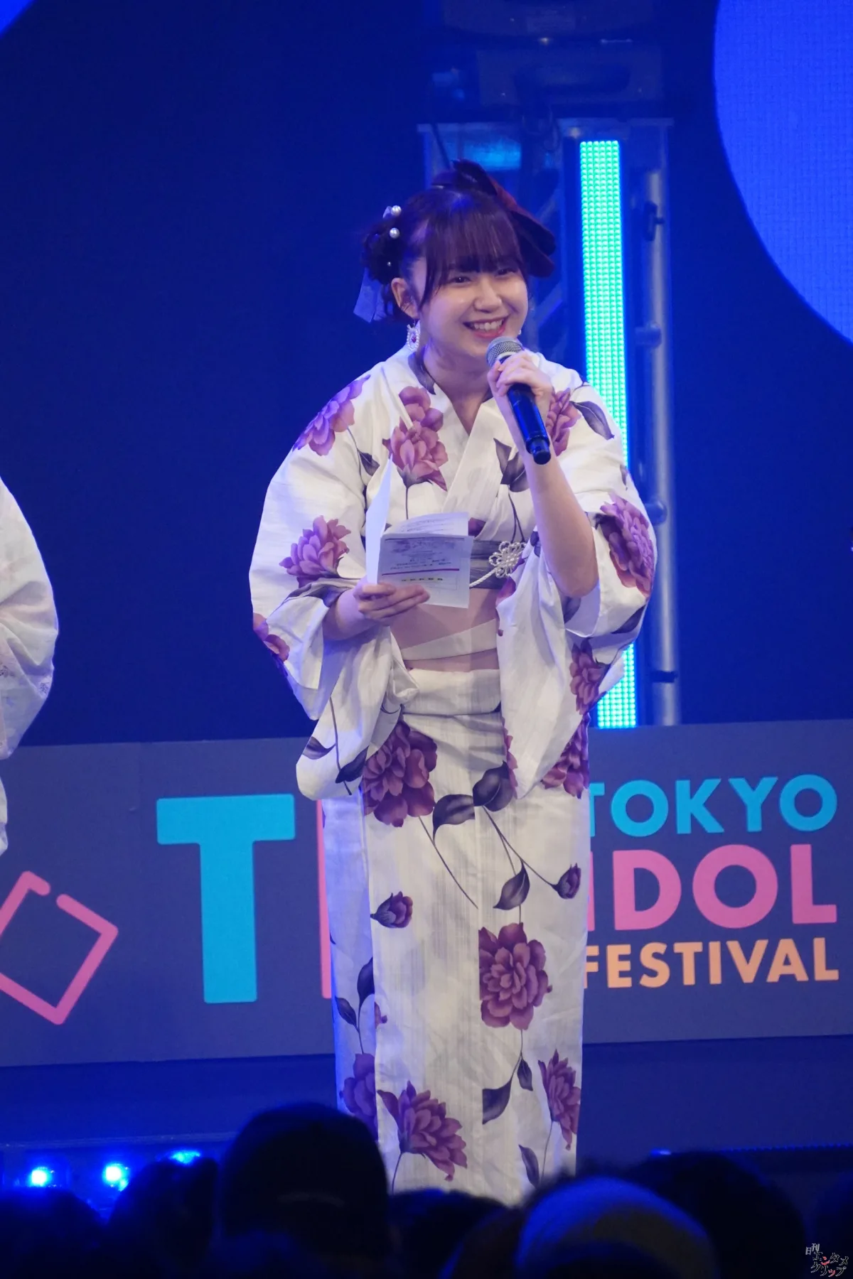 TIFに浴衣の天使降臨！！ 愛生・桜本珠希・真野琴々菜・小桜くるみ・宮田あやの 新設ランウェイを華やかに彩る