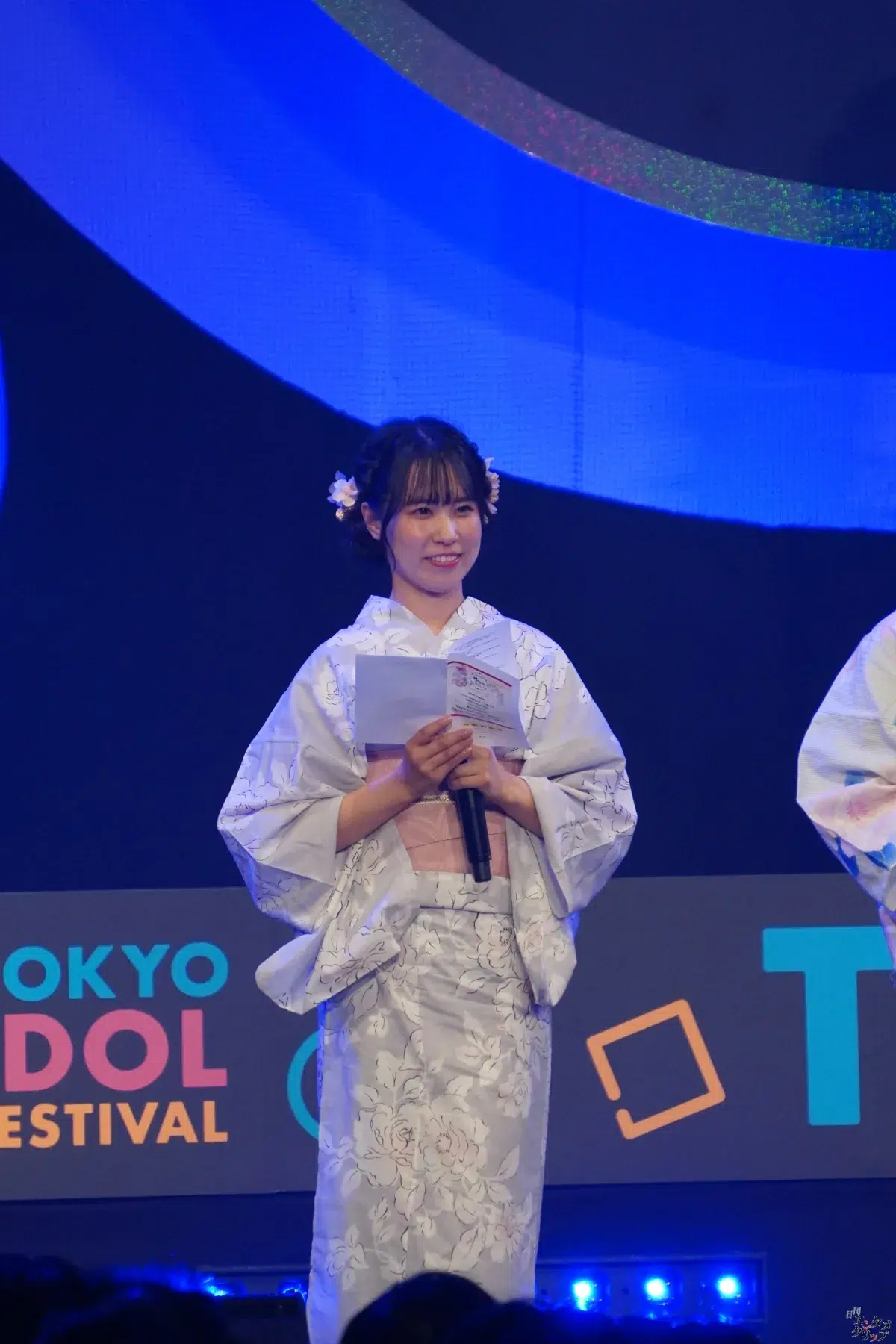 TIFに浴衣の天使降臨！！ 愛生・桜本珠希・真野琴々菜・小桜くるみ・宮田あやの 新設ランウェイを華やかに彩る