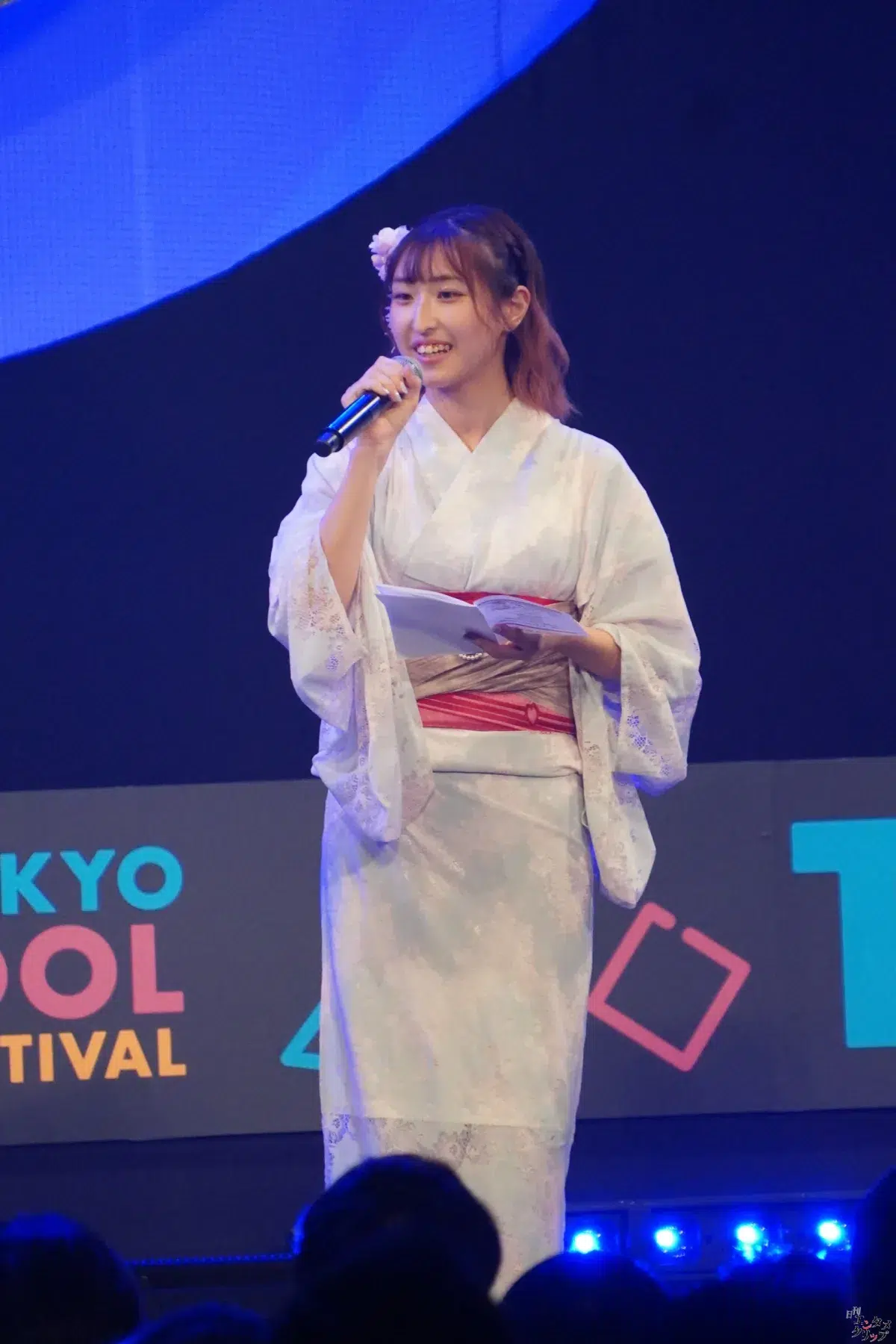 TIFに浴衣の天使降臨！！ 愛生・桜本珠希・真野琴々菜・小桜くるみ・宮田あやの 新設ランウェイを華やかに彩る