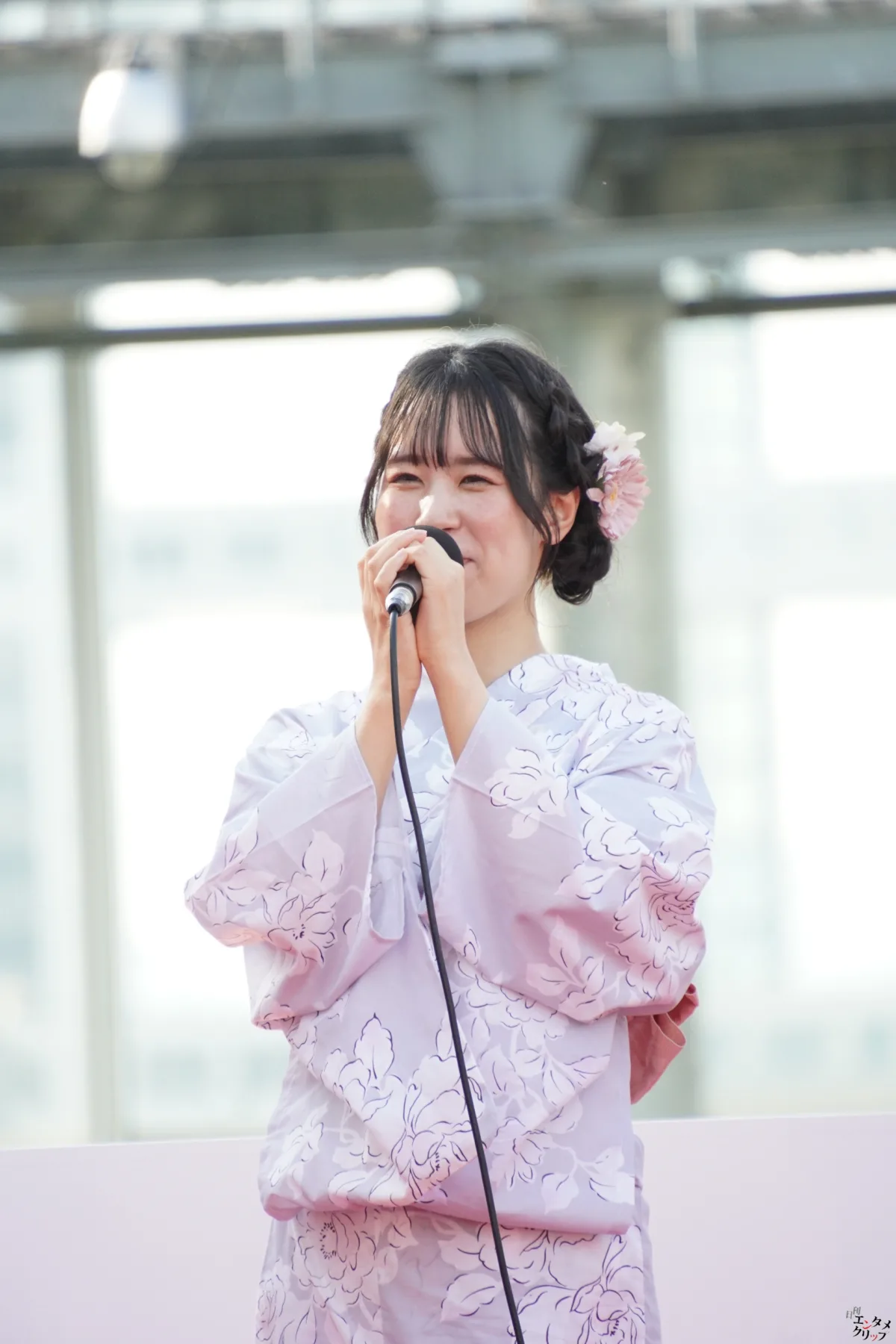 TIFに浴衣の天使降臨！！ 愛生・桜本珠希・真野琴々菜・小桜くるみ・宮田あやの 新設ランウェイを華やかに彩る