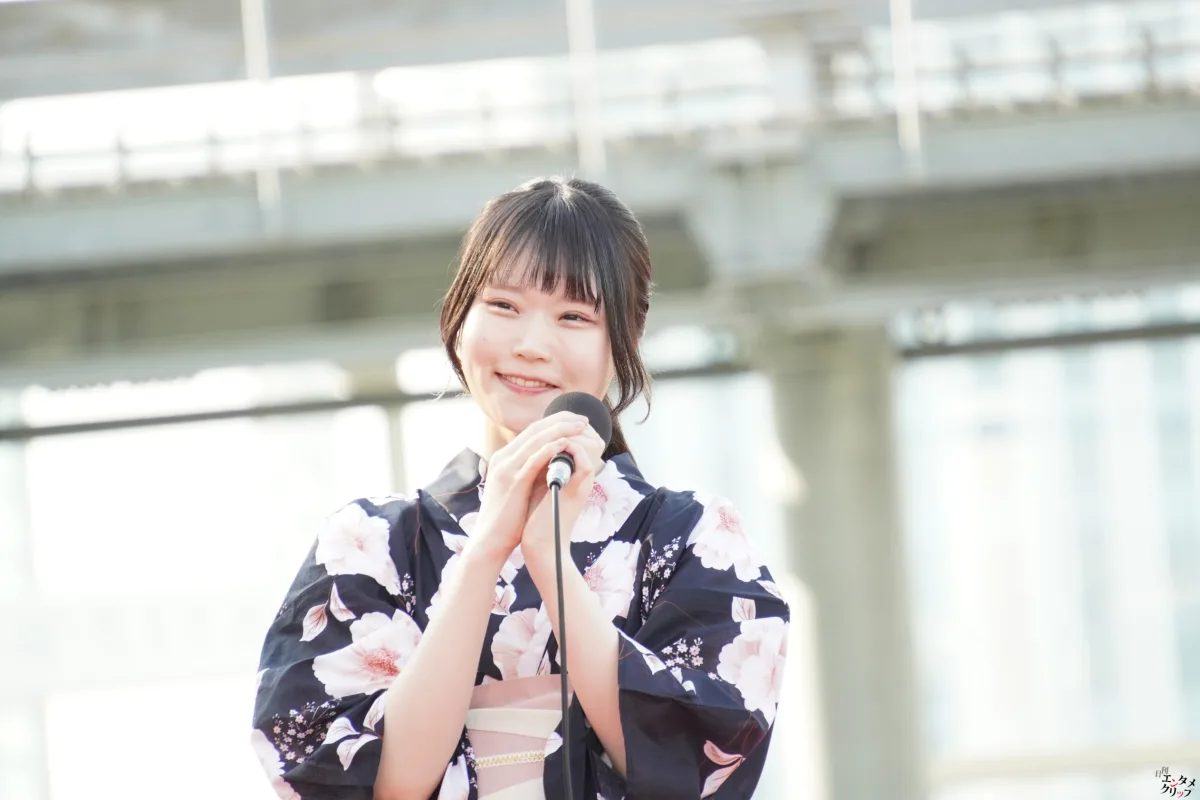 TIFに浴衣の天使降臨！！ 愛生・桜本珠希・真野琴々菜・小桜くるみ・宮田あやの 新設ランウェイを華やかに彩る