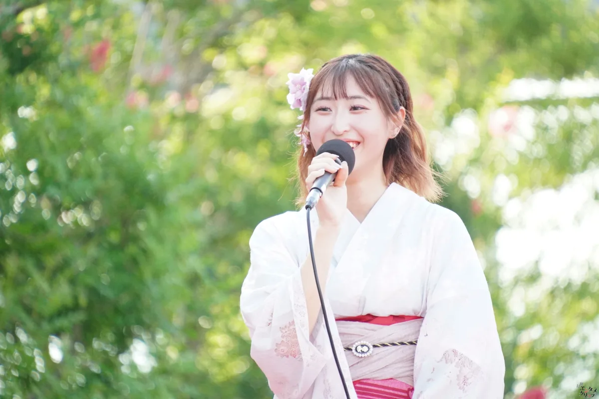 TIFに浴衣の天使降臨！！ 愛生・桜本珠希・真野琴々菜・小桜くるみ・宮田あやの 新設ランウェイを華やかに彩る