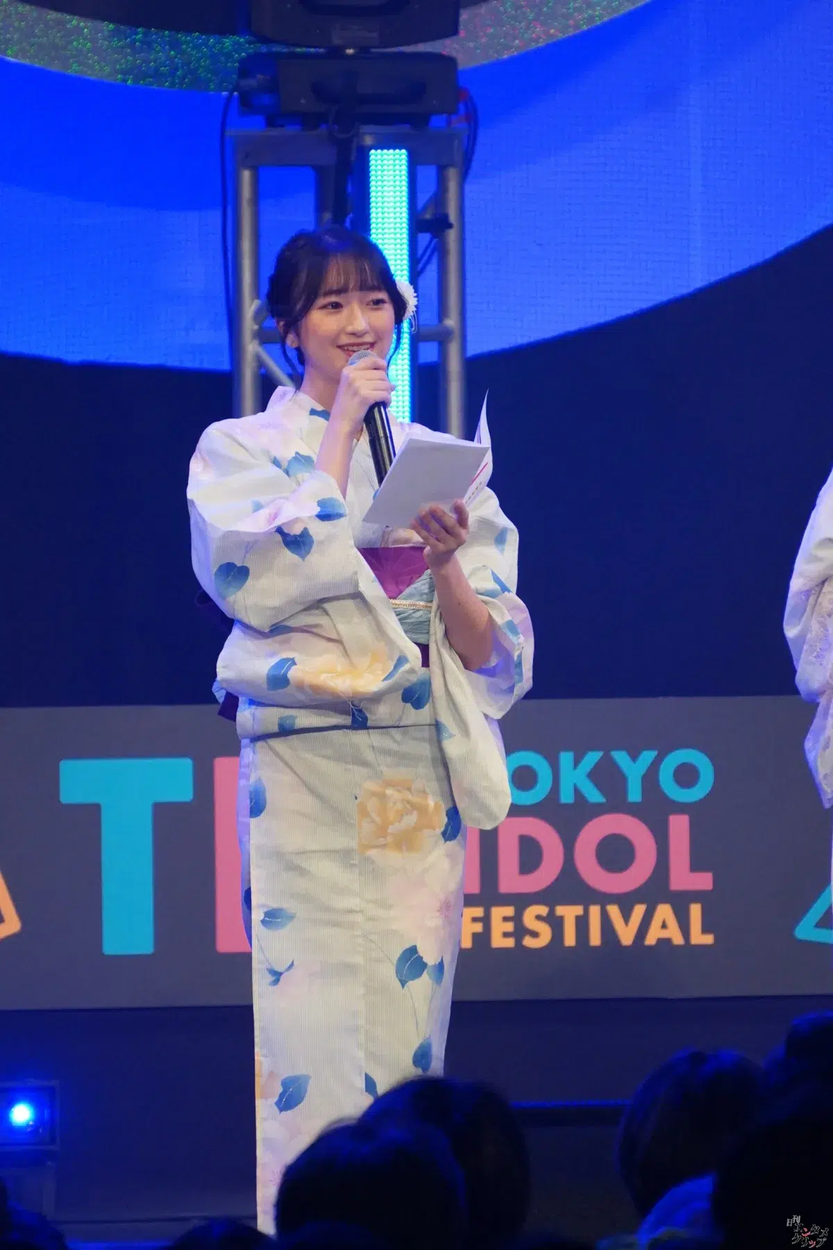 TIFに浴衣の天使降臨！！ 愛生・桜本珠希・真野琴々菜・小桜くるみ・宮田あやの 新設ランウェイを華やかに彩る
