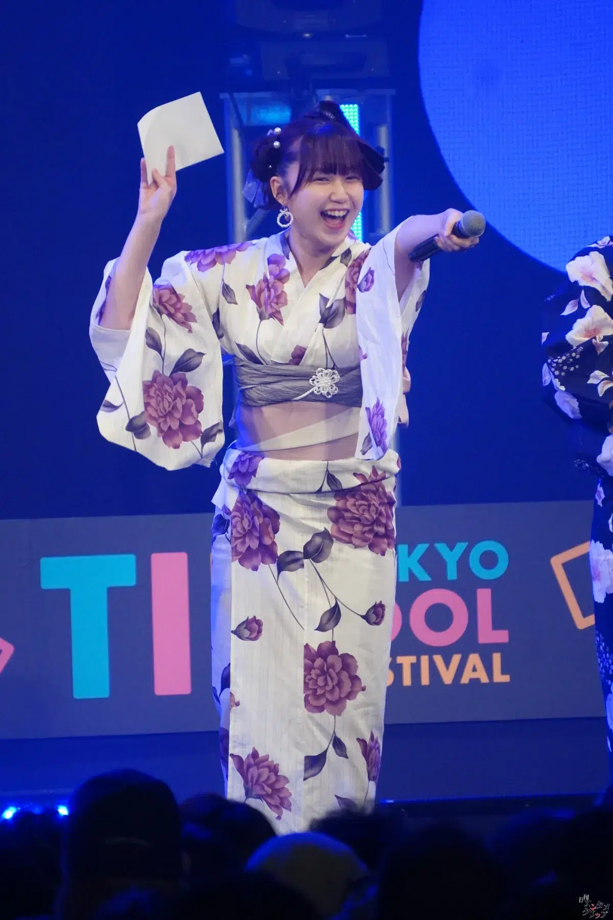 TIFに浴衣の天使降臨！！ 愛生・桜本珠希・真野琴々菜・小桜くるみ・宮田あやの 新設ランウェイを華やかに彩る