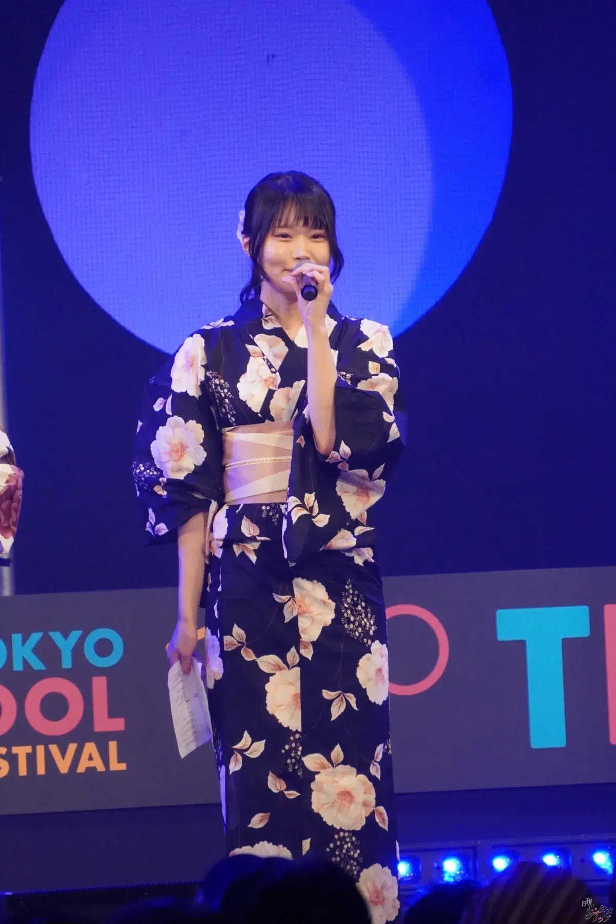 TIFに浴衣の天使降臨！！ 愛生・桜本珠希・真野琴々菜・小桜くるみ・宮田あやの 新設ランウェイを華やかに彩る