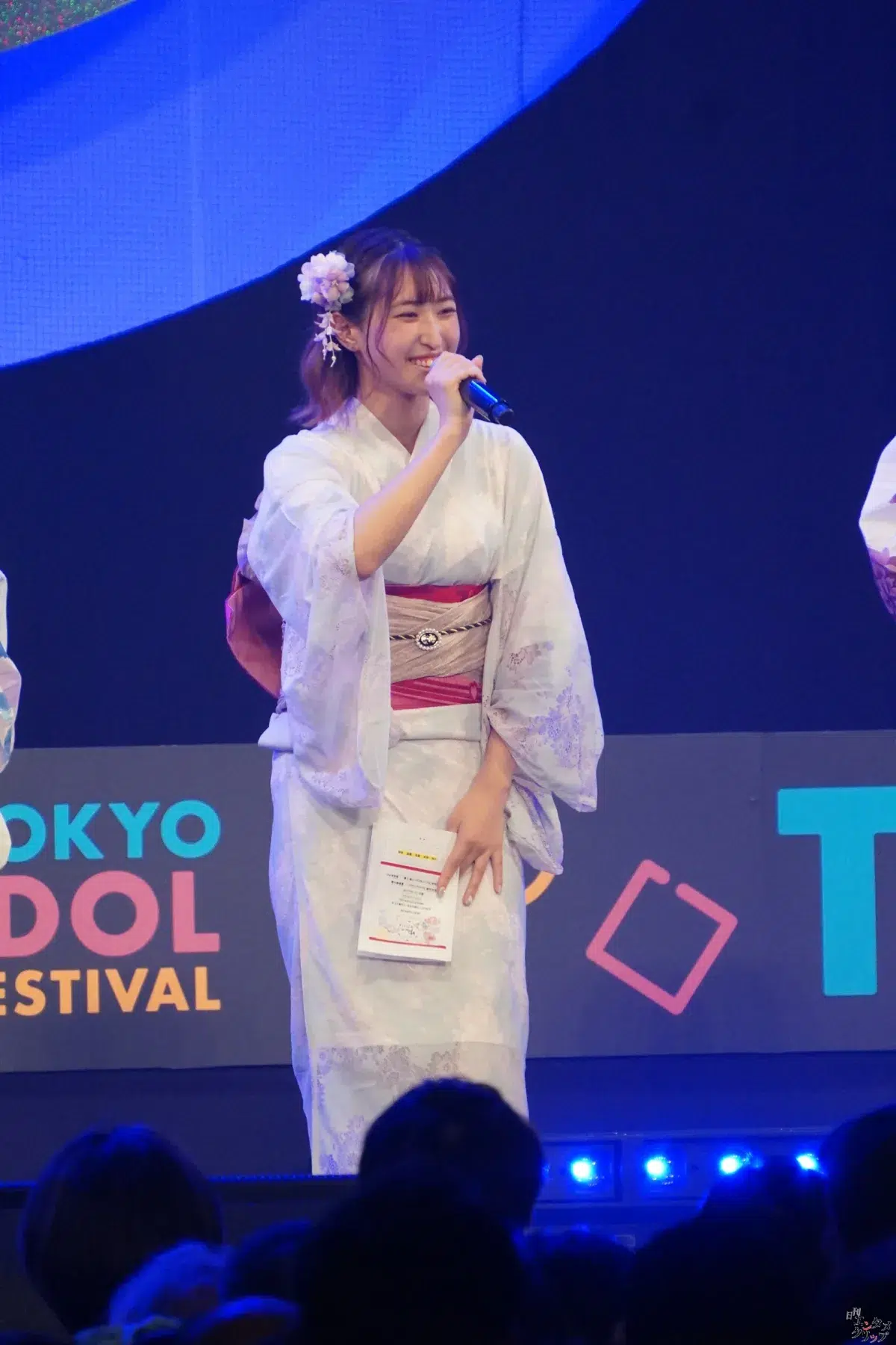TIFに浴衣の天使降臨！！ 愛生・桜本珠希・真野琴々菜・小桜くるみ・宮田あやの 新設ランウェイを華やかに彩る