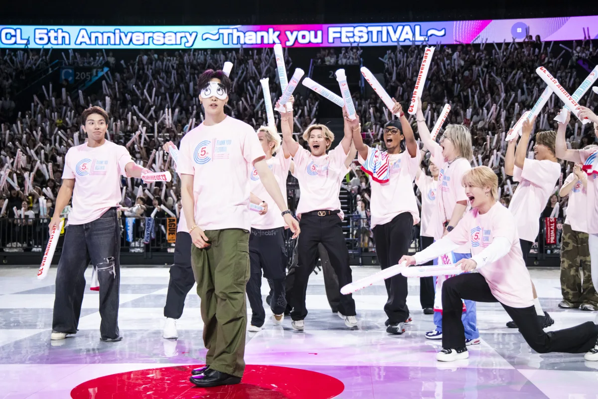LDHのデジタルコミュニケーションサービス【CL】5周年を記念しての有観客イベント『CL 5th Anniversary 〜Thank you FESTIVAL〜』開催！ LDH所属メンバー約70名のほか、特別ゲストとして吉本興業からFUJIWARA、レインボーらが参加！