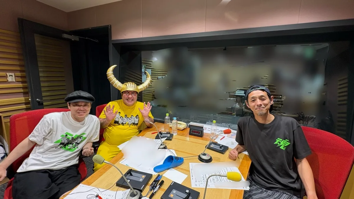 破壊・暴動・港カヲルが 登場！30周年を迎えたグループ魂が、ANNXで自由に舞い踊る！ニッポン放送『グループ魂のオールナイトニッポンX(クロス)』8月22日（金）24時～25時 放送