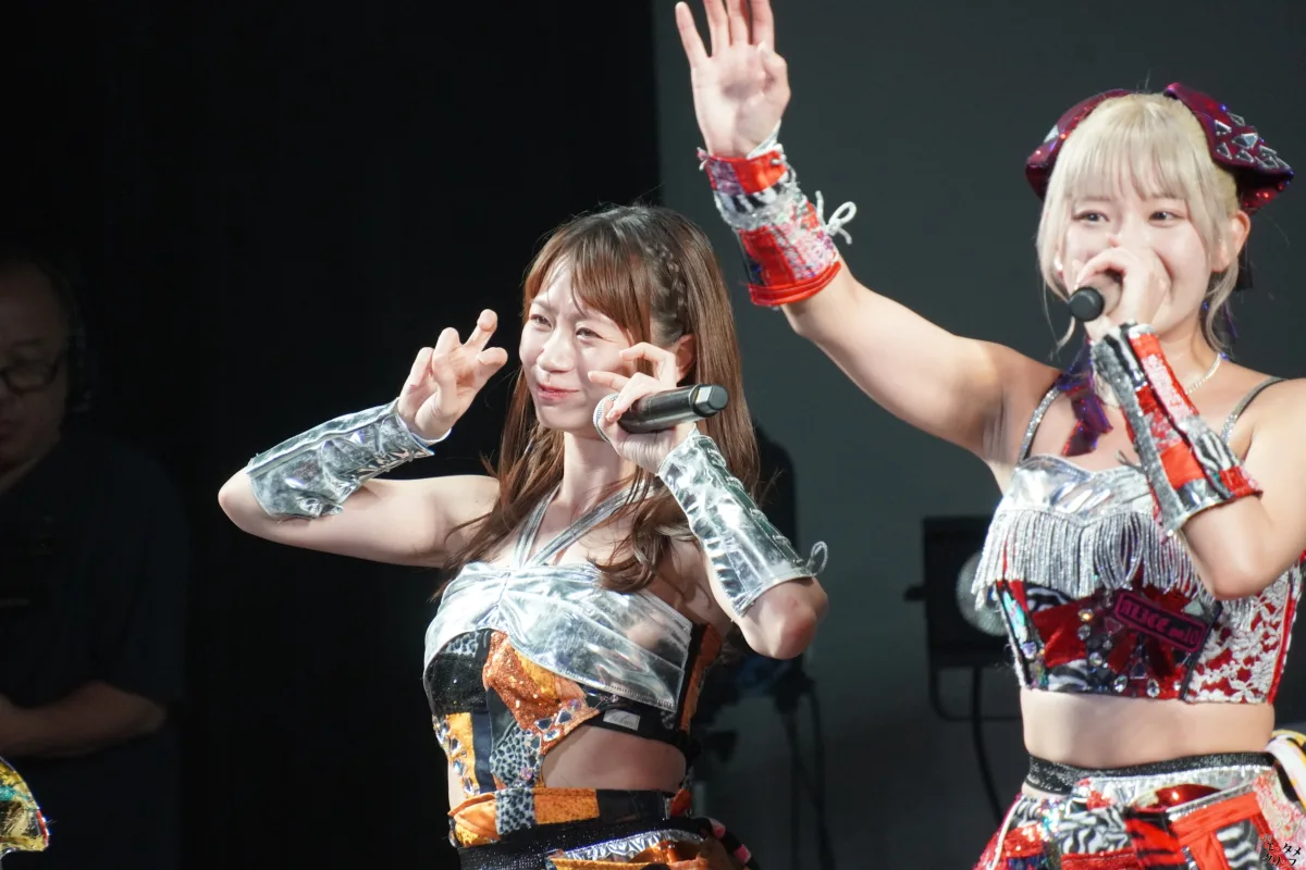 仮面女子、東名阪ツアーファイナル大盛況！新曲初披露に長州小力も乱入で熱狂の渦
