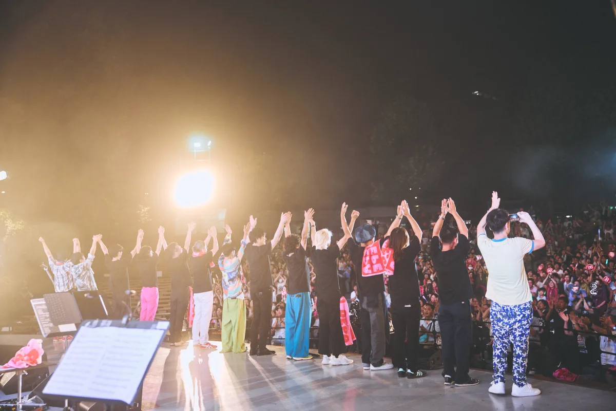 DEPAPEPE メジャーデビュー20周年 バンザイ!カンパイ!!⼤感謝祭!!! 東京・日比谷野外大音楽堂でのライブ、無事完了！