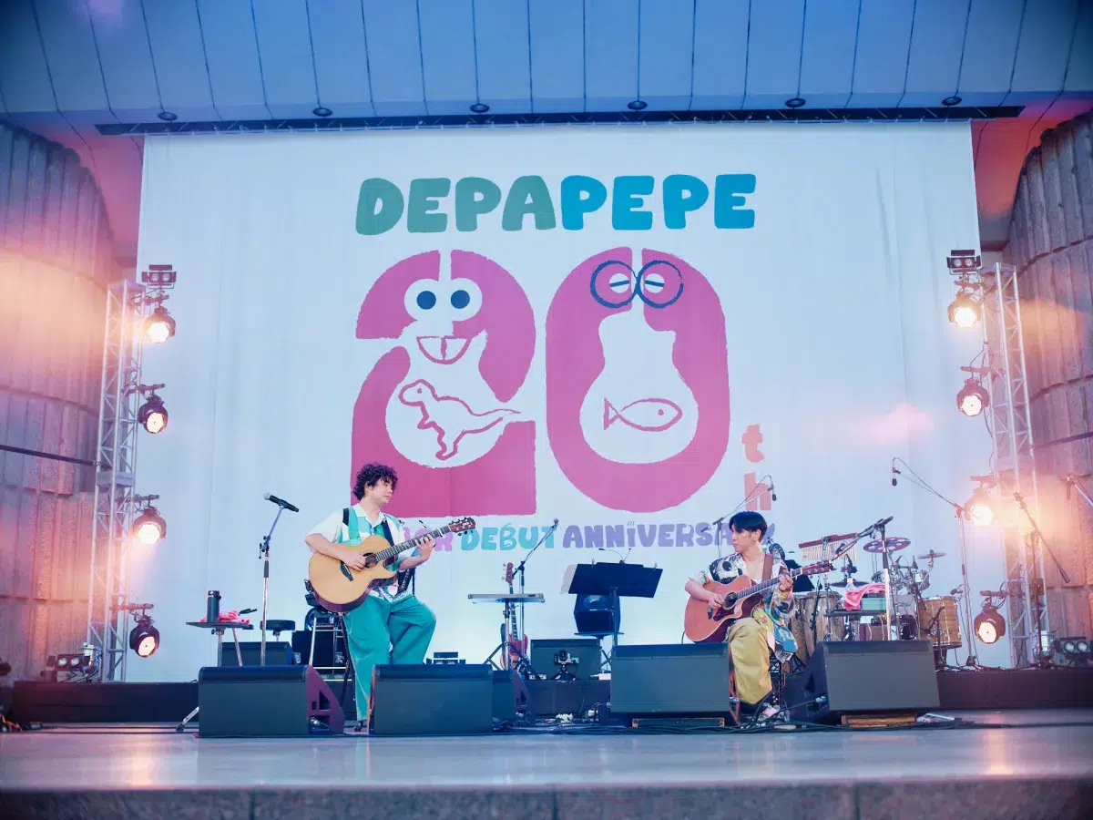 DEPAPEPE メジャーデビュー20周年 バンザイ!カンパイ!!⼤感謝祭!!! 東京・日比谷野外大音楽堂でのライブ、無事完了！