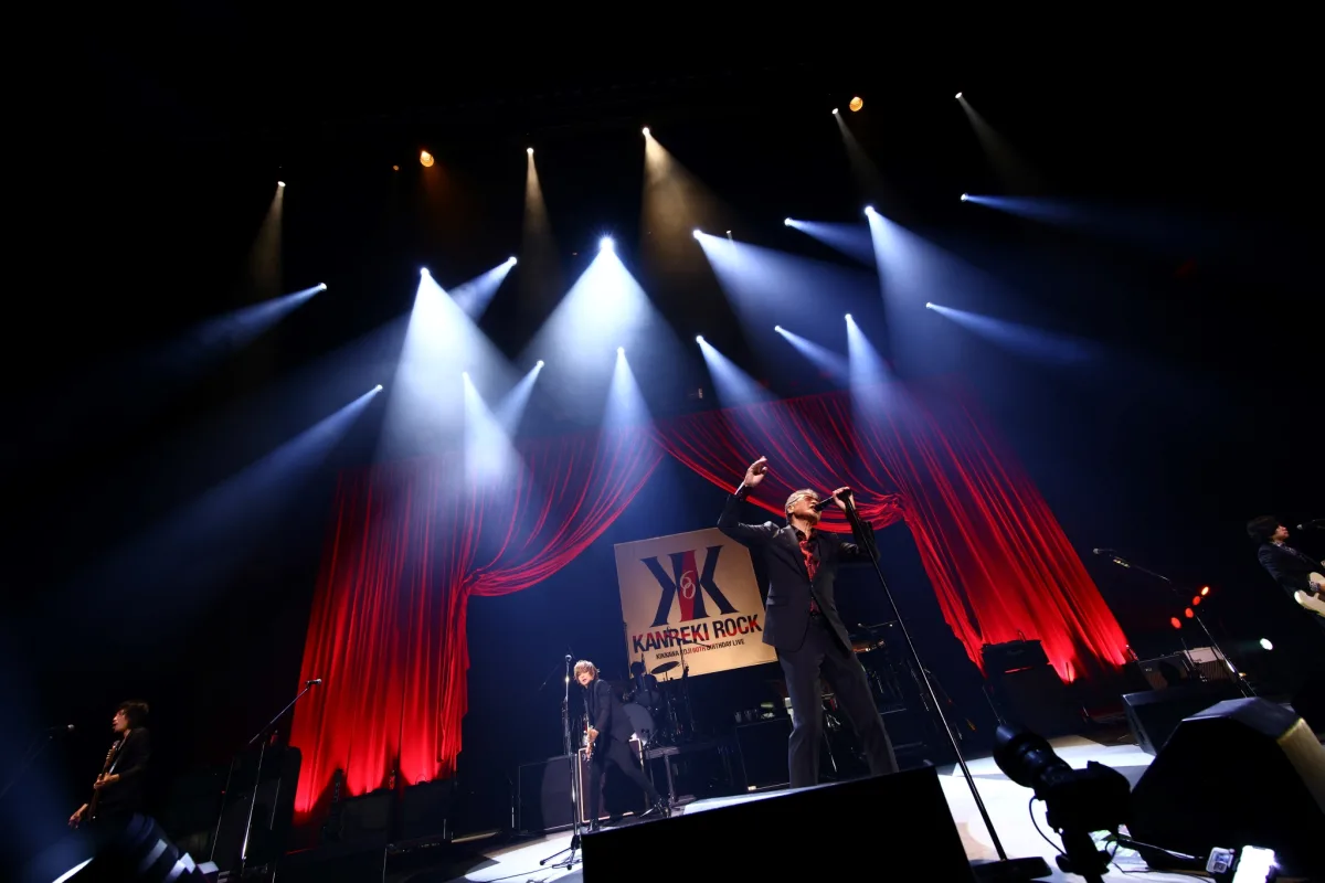 吉川晃司 KIKKAWA KOJI 60TH BIRTHDAY LIVE "KANREKI ROCK" ８月１８日（月）＠東京国際フォーラム ホールA オフィシャルLIVEレポートが到着