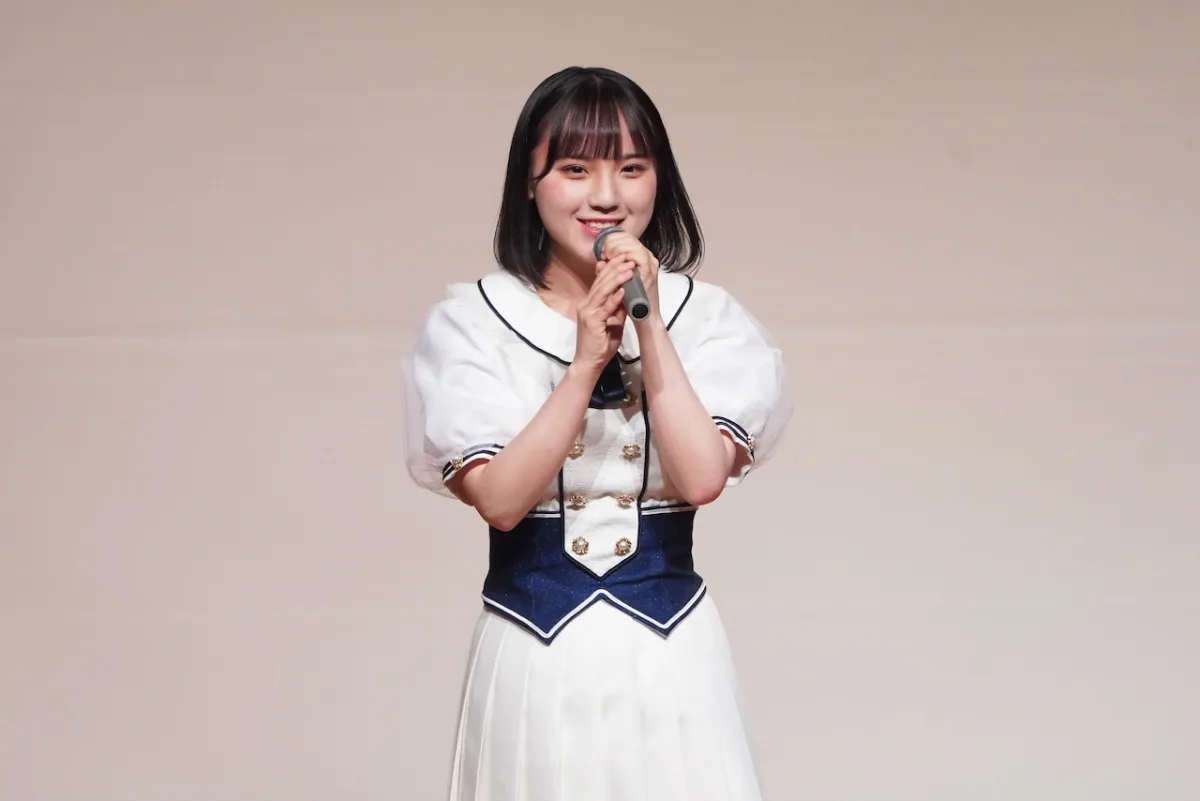 STU48清水紗良 舞台挨拶に登壇戦後80周年の広島を舞台に主演映画『広島物語』平和のメッセージを発信