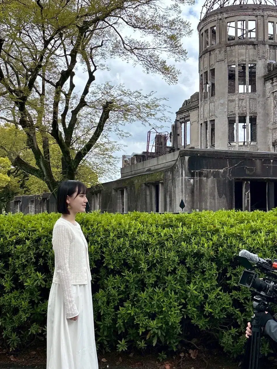 STU48清水紗良 舞台挨拶に登壇戦後80周年の広島を舞台に主演映画『広島物語』平和のメッセージを発信