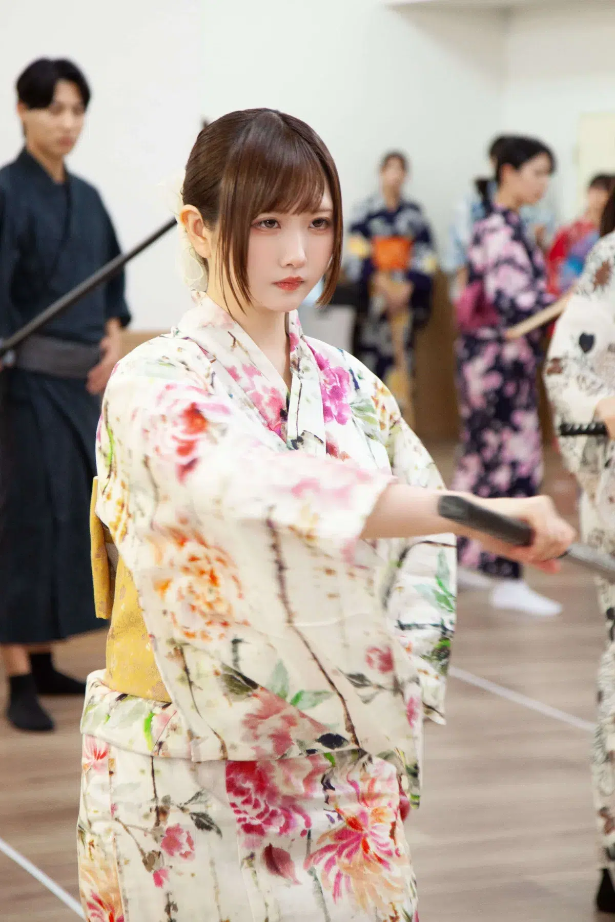"すみれおじさん"和装で日舞・剣殺陣に挑戦!「歌舞伎と中国武術って似てるかも……」 4 "すみれおじさん"和装で日舞・剣殺陣に挑戦!「歌舞伎と中国武術って似てるかも……」