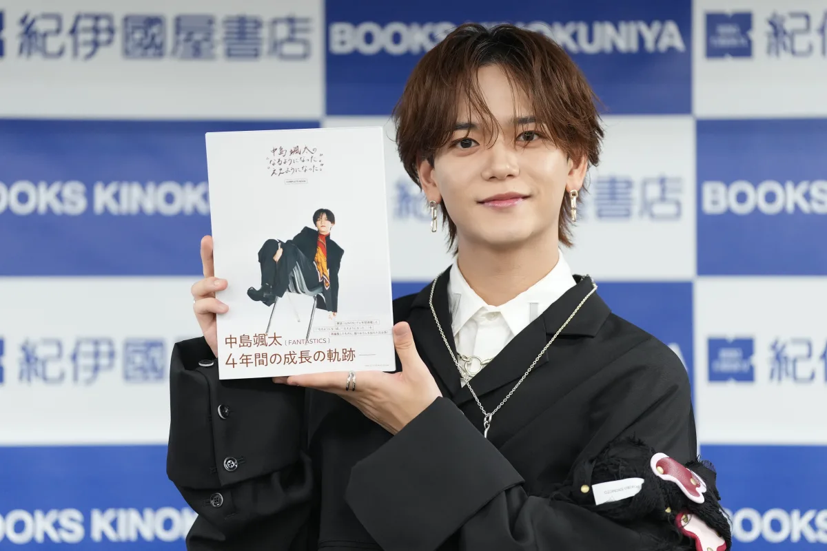 【FANTASTICS／中島颯太】雑誌『JUNON』で連載『中島颯太の“なるようになった。” “ええようになった。”COMPLETE BOOK』1冊にまとめた書籍がついに完成！！