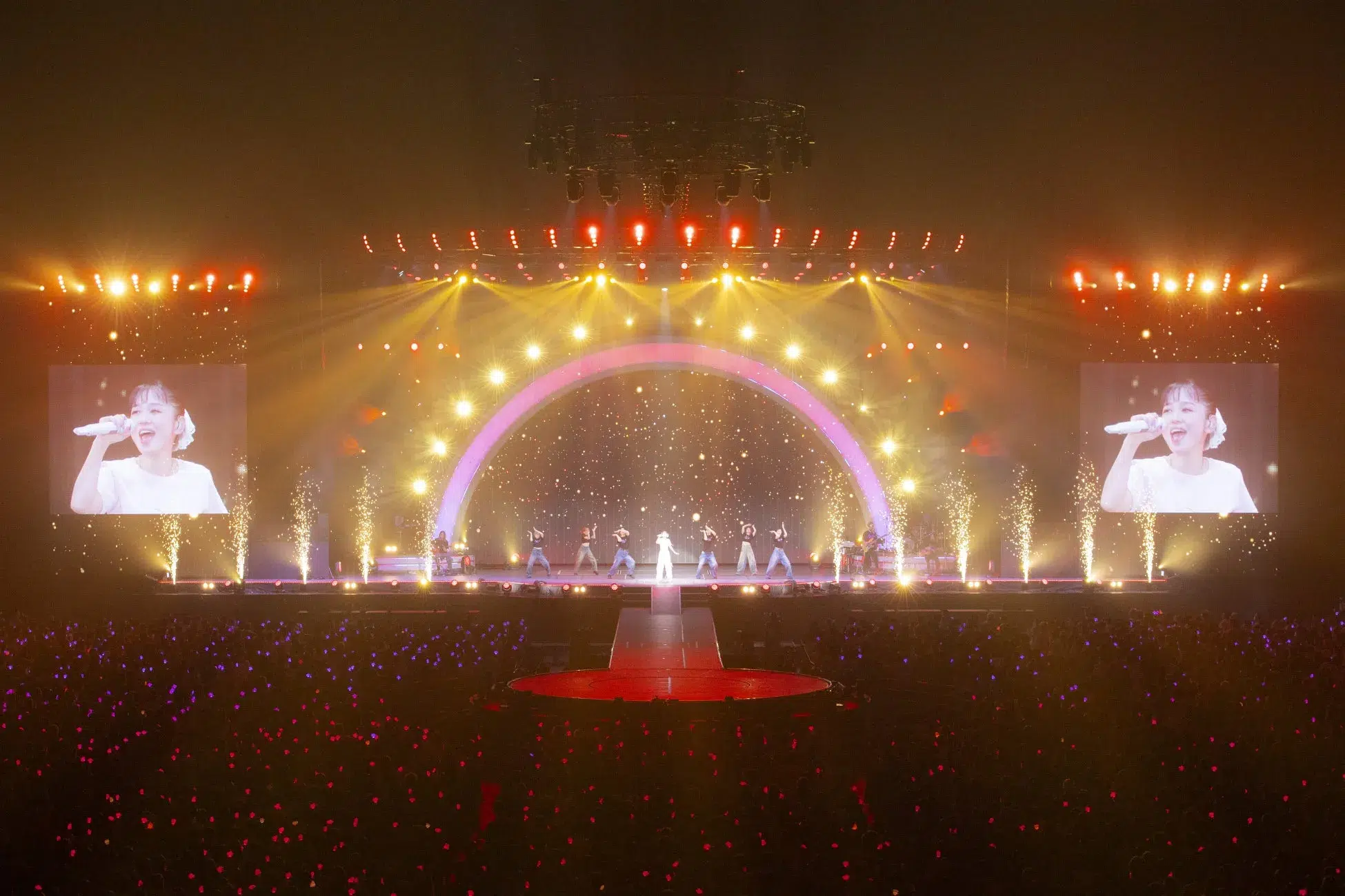 西野カナ ライブ中の様子6