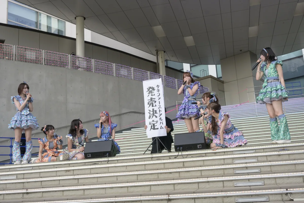 【アイドル界の革命児】ラフ×ラフが魅せた本気！お台場フリーライブに743人動員！アルバム＆ツアー発表でファン熱狂！