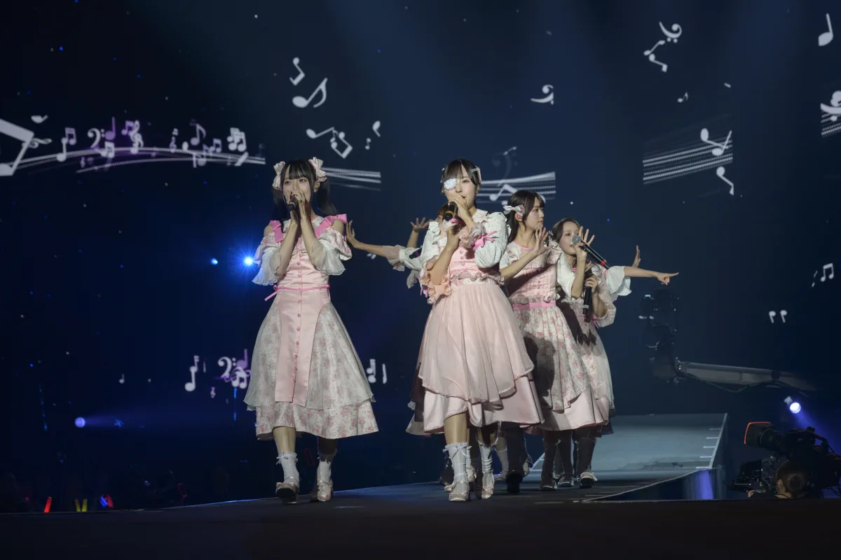 【オフィシャルレポート】高嶺のなでしこ、結成3年で過去最大の幕張メッセライブを成功！感動と覚悟を届け、1stアルバム＆ツアー発表で新章突入！