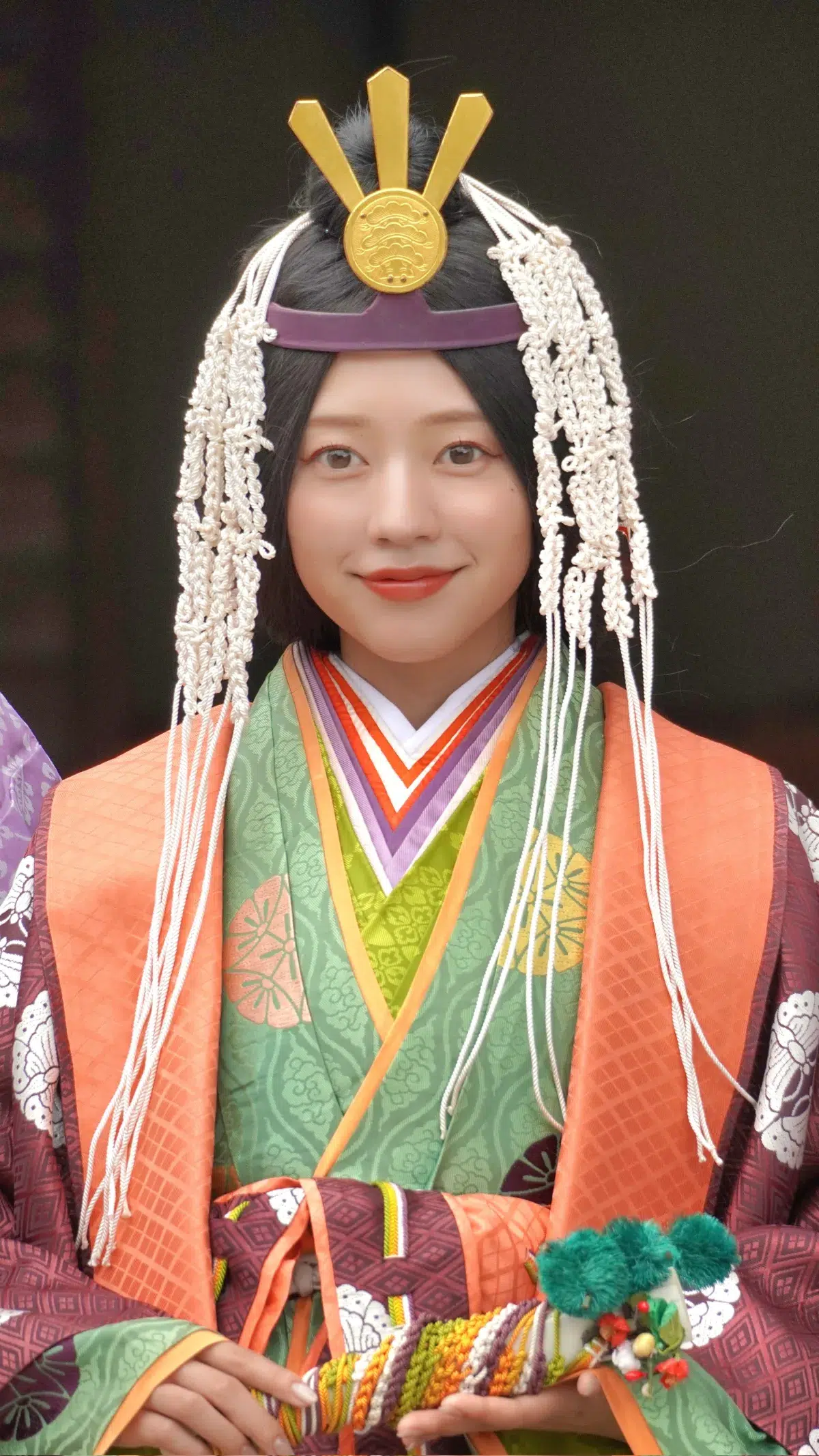 元LinQ 髙木悠未、宮地嶽神社「秋季大祭」で祭王の大役　卒業後初の公の場で華麗な十二単姿を披露