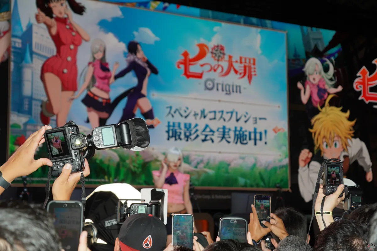 【東京ゲームショウ2025】えなこ、篠崎こころ、南あみが「七つの大罪」コスプレで集結！役作りへのこだわりも