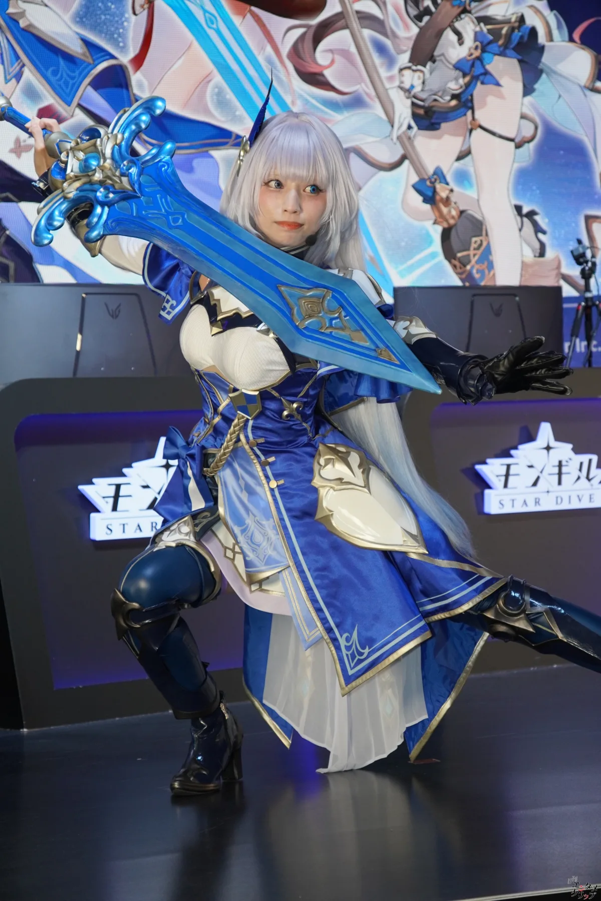 【東京ゲームショウ】高見奈央、うたたね翠、山本栞が剣と魔法の世界へ！『モンギル：STAR DIVE』スペシャルコスプレショーレポート