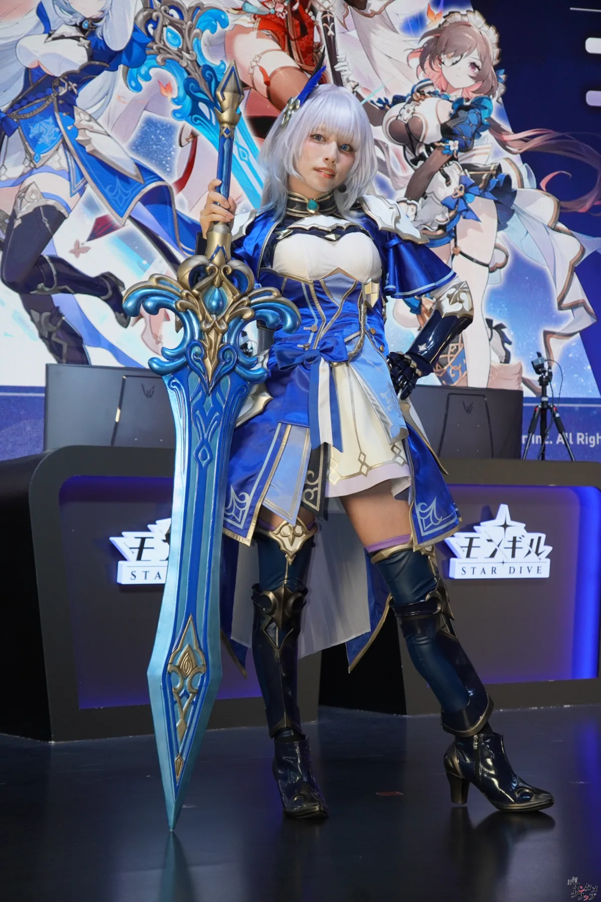 【東京ゲームショウ】高見奈央、うたたね翠、山本栞が剣と魔法の世界へ！『モンギル：STAR DIVE』スペシャルコスプレショーレポート