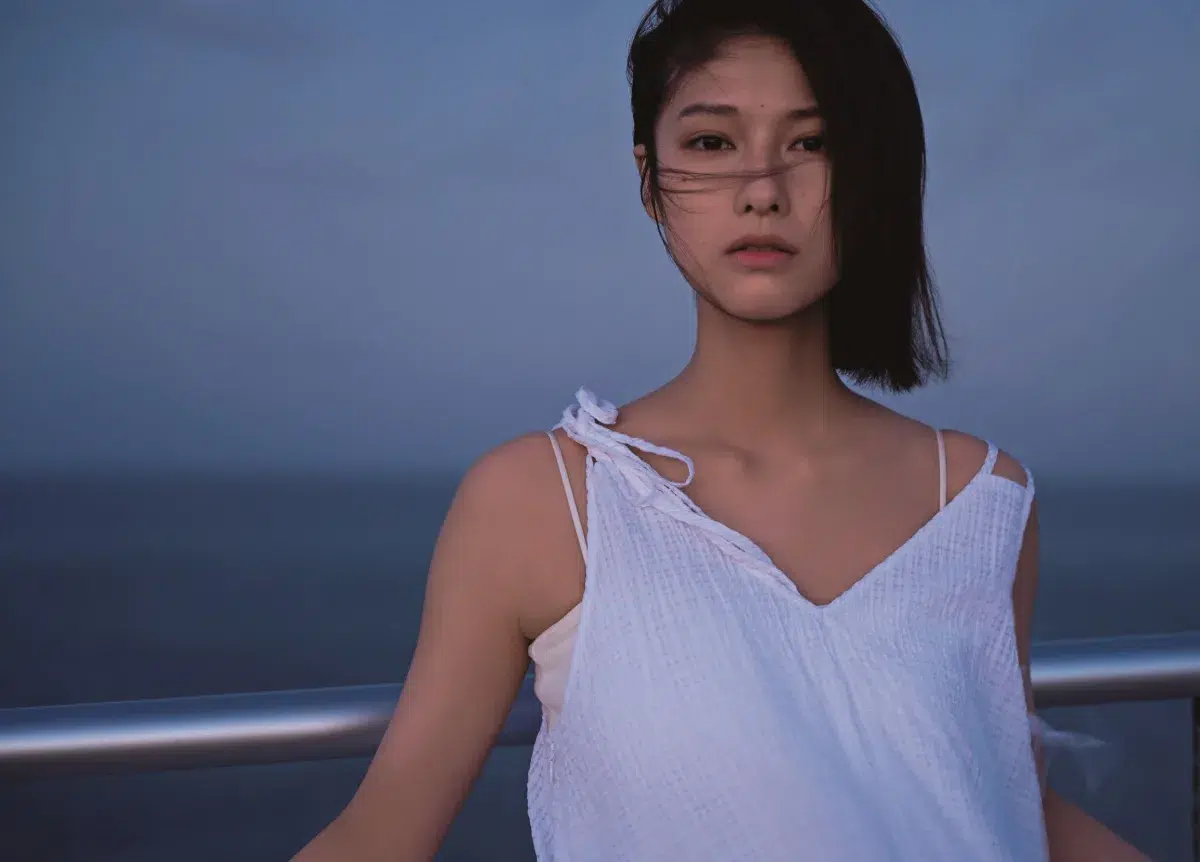 玉田志織、3冊目の写真集は「105点!」 こだわりの“すっぴん”カットや宮古島での幸運な出会いを語る 4 玉田志織、3冊目の写真集は「105点!」 こだわりの“すっぴん”カットや宮古島での幸運な出会いを語る