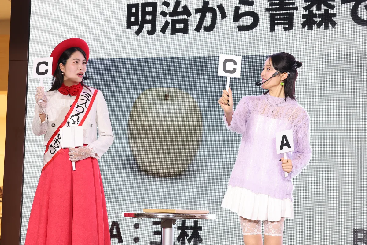 王林、青森りんご愛を叫ぶ！150周年の祝祭、イオンモール幕張新都心に熱狂の渦