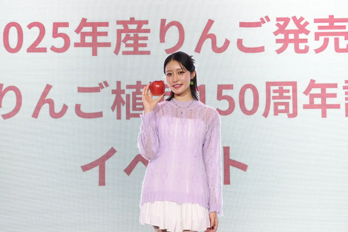 王林、青森りんご愛を叫ぶ！150周年の祝祭、イオンモール幕張新都心に熱狂の渦