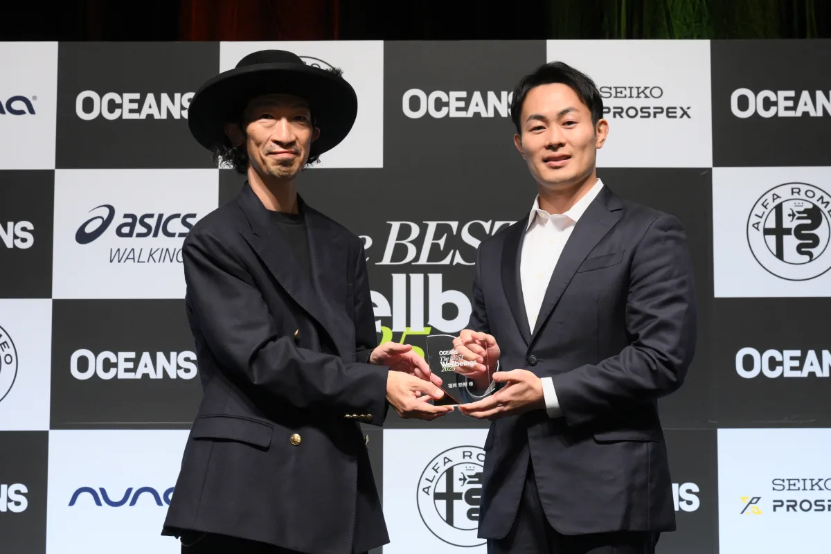 山田優、山崎静代、福岡堅樹、岡田祥吾が登壇!「OCEANS The BEST Wellbeings 2025」受賞者セレモニーで語ったWell-beingな瞬間 10 山田優、山崎静代、福岡堅樹、岡田祥吾が登壇!「OCEANS The BEST Wellbeings 2025」受賞者セレモニーで語ったWell-beingな瞬間