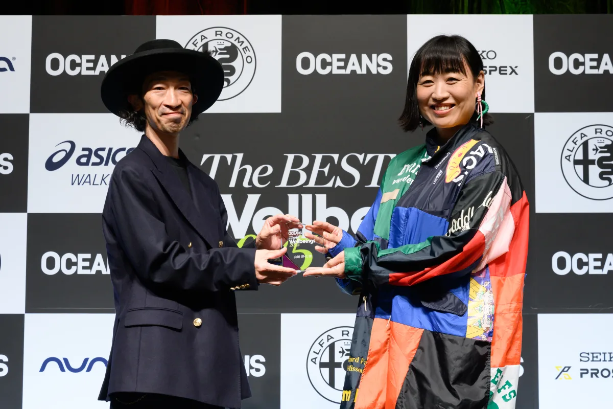 山田優、山崎静代、福岡堅樹、岡田祥吾が登壇!「OCEANS The BEST Wellbeings 2025」受賞者セレモニーで語ったWell-beingな瞬間 14 山田優、山崎静代、福岡堅樹、岡田祥吾が登壇!「OCEANS The BEST Wellbeings 2025」受賞者セレモニーで語ったWell-beingな瞬間