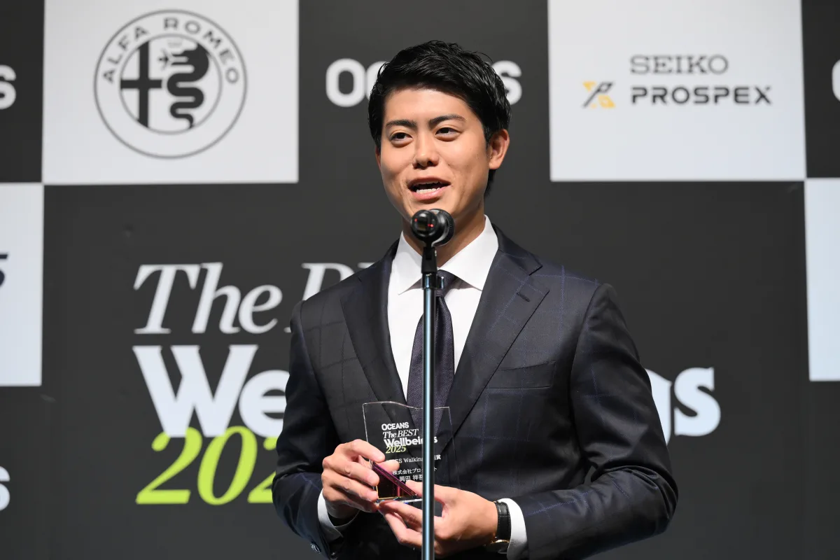山田優、山崎静代、福岡堅樹、岡田祥吾が登壇!「OCEANS The BEST Wellbeings 2025」受賞者セレモニーで語ったWell-beingな瞬間 25 山田優、山崎静代、福岡堅樹、岡田祥吾が登壇!「OCEANS The BEST Wellbeings 2025」受賞者セレモニーで語ったWell-beingな瞬間