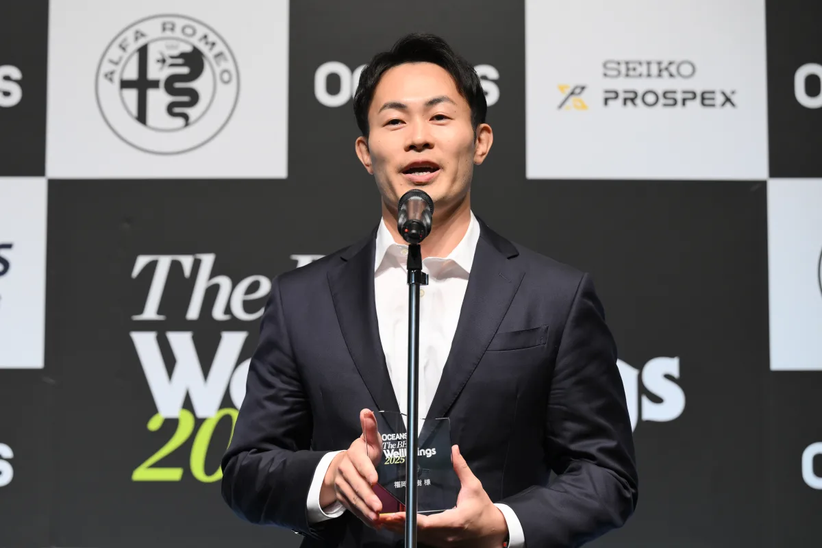 山田優、山崎静代、福岡堅樹、岡田祥吾が登壇!「OCEANS The BEST Wellbeings 2025」受賞者セレモニーで語ったWell-beingな瞬間 26 山田優、山崎静代、福岡堅樹、岡田祥吾が登壇!「OCEANS The BEST Wellbeings 2025」受賞者セレモニーで語ったWell-beingな瞬間