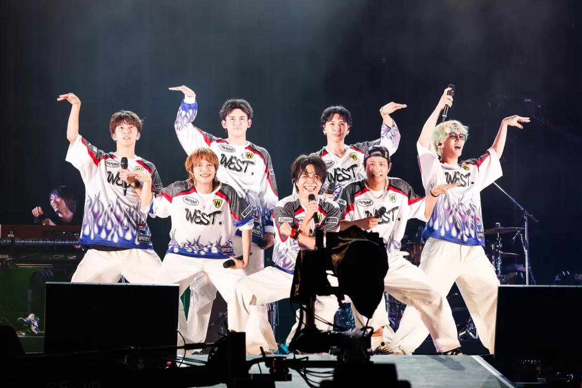 WEST.初の主催フェスで6万人熱狂！🔥SUPER EIGHT横山＆Saucy Dog石原ら豪華コラボ連発の「WESSION FESTIVAL 2025」奇跡の2日間レポ到着！