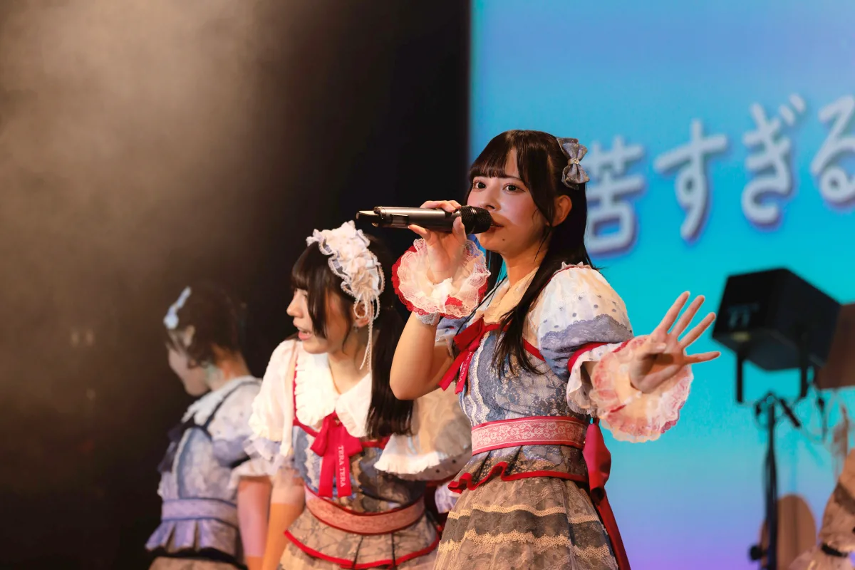 テラテラ 新体制2ndワンマンライブ「Lyrical Refrain」を開催！総選挙でトップ当選を果たした、藤田梨々花がセンターと作詞を務める！新曲『青春リフレイン』を初披露！