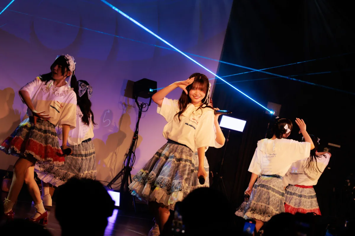 テラテラ 新体制2ndワンマンライブ「Lyrical Refrain」を開催！総選挙でトップ当選を果たした、藤田梨々花がセンターと作詞を務める！新曲『青春リフレイン』を初披露！