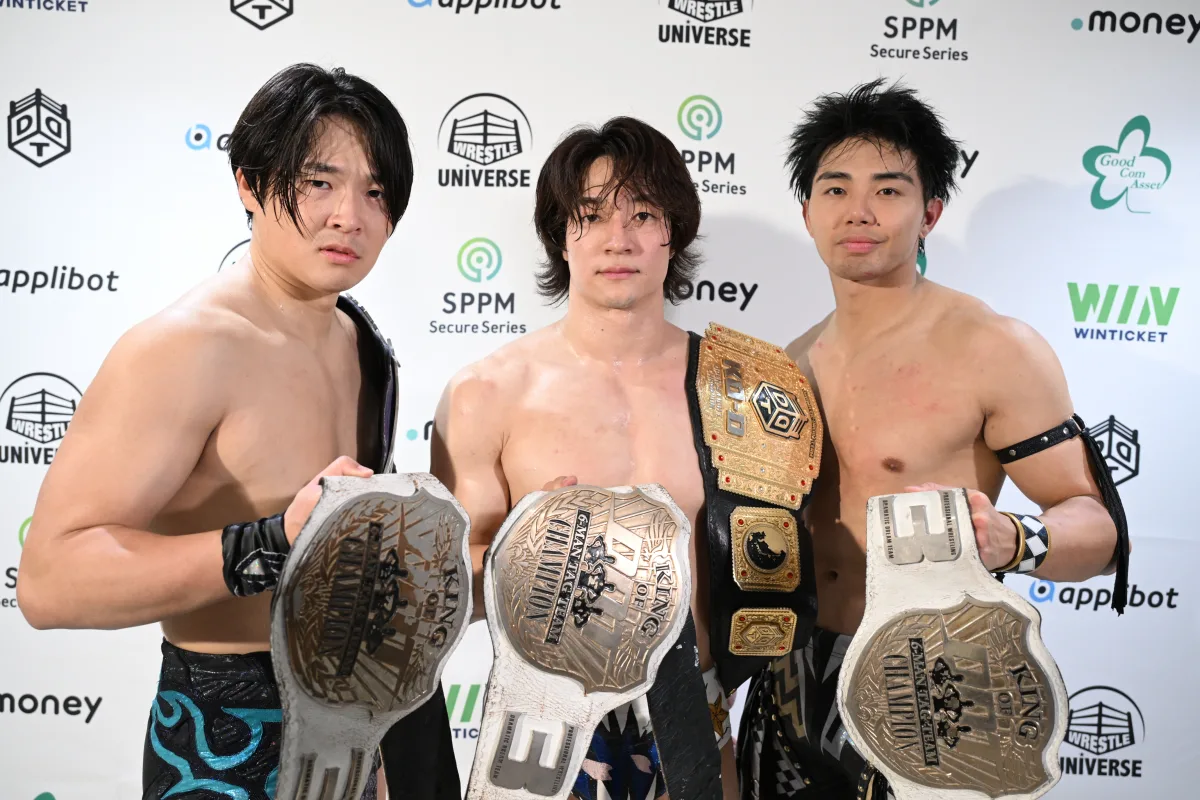 THE RAMPAGEパフォーマー兼プロレスラーの“ハイブリッドパフォーマー”【武知海青】“プロレス王”鈴木みのるとの対戦を乗り越えて 初のKO-D6人タッグ王座死守!11・3両国ではTAKESHITAと組み樋口和貞&正田壮史との対戦が決定!! 11 THE RAMPAGEパフォーマー兼プロレスラーの“ハイブリッドパフォーマー”【武知海青】“プロレス王”鈴木みのるとの対戦を乗り越えて 初のKO-D6人タッグ王座死守!11・3両国ではTAKESHITAと組み樋口和貞&正田壮史との対戦が決定!!