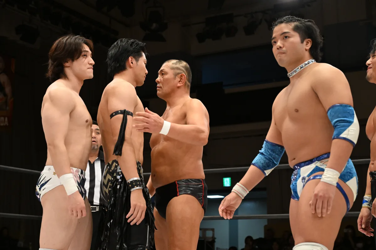 THE RAMPAGEパフォーマー兼プロレスラーの“ハイブリッドパフォーマー”【武知海青】“プロレス王”鈴木みのるとの対戦を乗り越えて 初のKO-D6人タッグ王座死守!11・3両国ではTAKESHITAと組み樋口和貞&正田壮史との対戦が決定!! 6 THE RAMPAGEパフォーマー兼プロレスラーの“ハイブリッドパフォーマー”【武知海青】“プロレス王”鈴木みのるとの対戦を乗り越えて 初のKO-D6人タッグ王座死守!11・3両国ではTAKESHITAと組み樋口和貞&正田壮史との対戦が決定!!