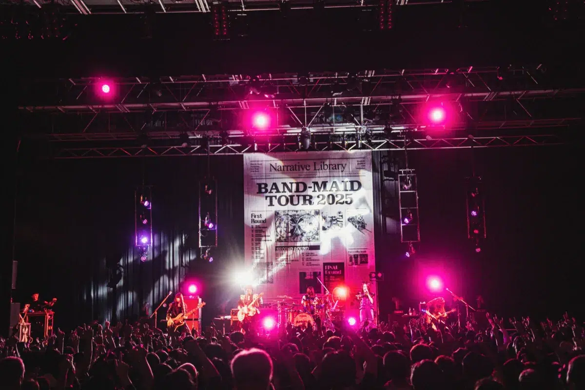 世界的人気のガールズロックバンドBAND-MAID、全国ツアーのFINAL ROUNDが大阪で大熱狂の開幕！10月25日、26日にはHYDEのHYDE [INSIDE] LIVE 2025 WORLD TOUR -JAPAN FINAL-にゲストアクト出演！L’Arc〜en〜Cielの名曲「HEAVEN’S DRIVE」をサプライズ披露！