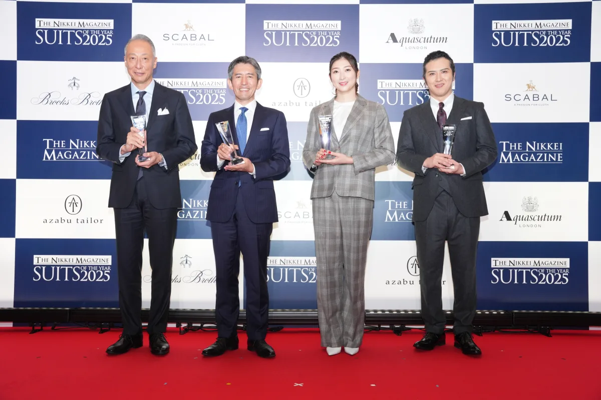 SUITS OF THE YEAR 2025」授賞式開催！ 尾上松也、池江璃花子ら4名が