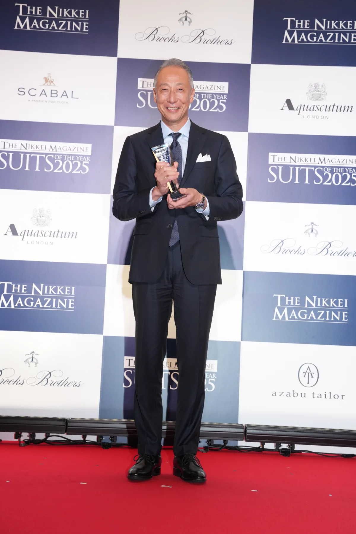 「SUITS OF THE YEAR 2025」授賞式開催! 尾上松也、池江璃花子ら4名が受賞。「サステナブル」をテーマに未来への挑戦を語る 9 「SUITS OF THE YEAR 2025」授賞式開催! 尾上松也、池江璃花子ら4名が受賞。「サステナブル」をテーマに未来への挑戦を語る