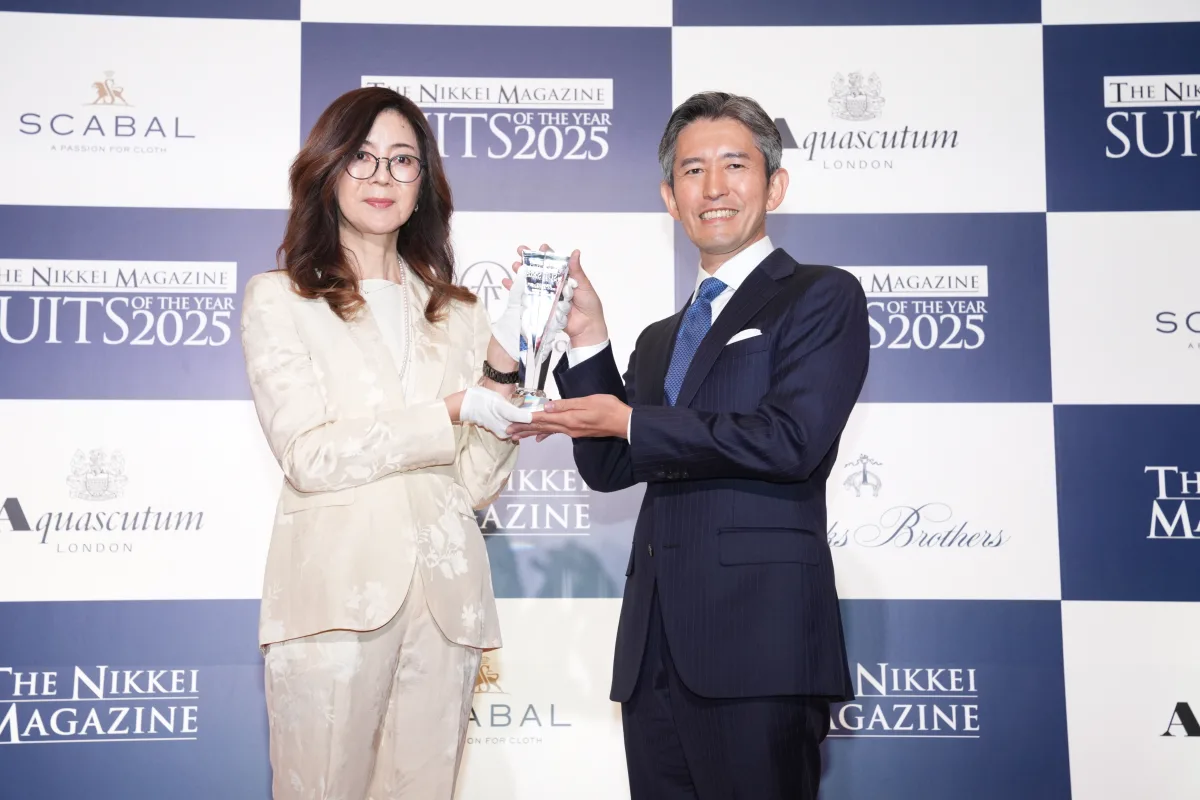 「SUITS OF THE YEAR 2025」授賞式開催! 尾上松也、池江璃花子ら4名が受賞。「サステナブル」をテーマに未来への挑戦を語る 10 「SUITS OF THE YEAR 2025」授賞式開催! 尾上松也、池江璃花子ら4名が受賞。「サステナブル」をテーマに未来への挑戦を語る