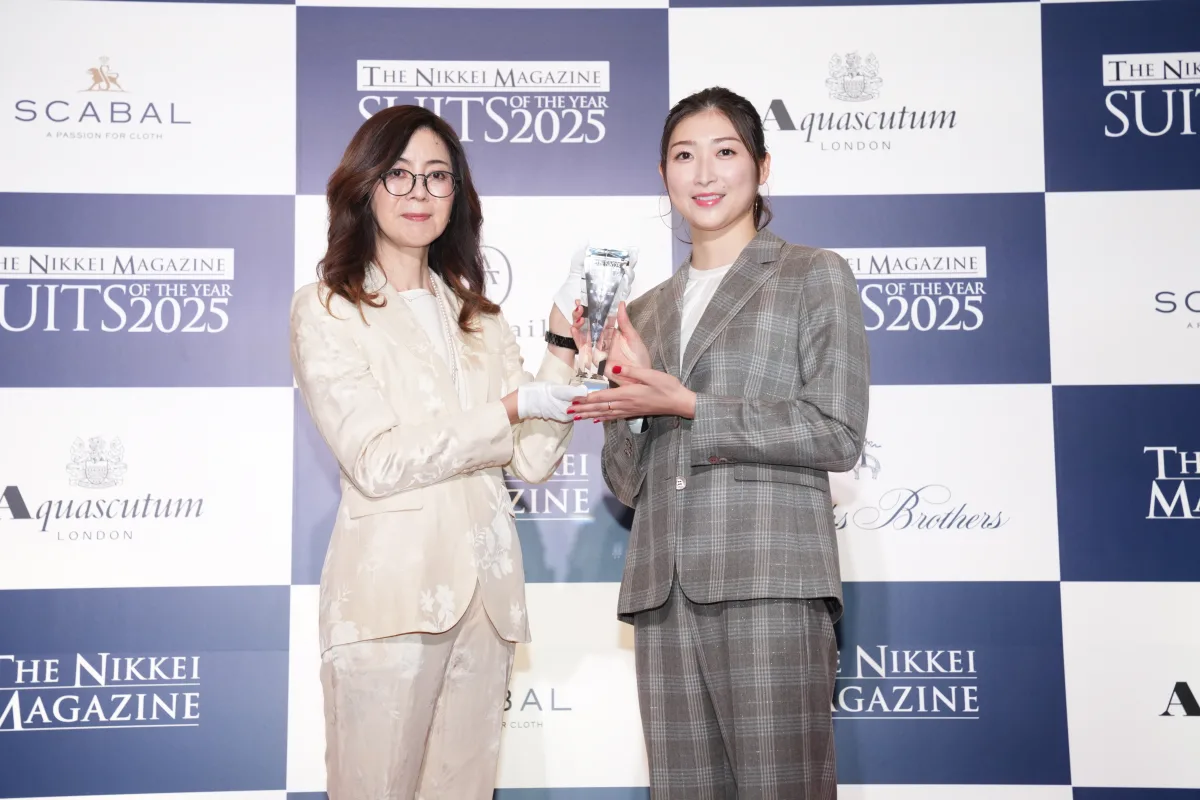 「SUITS OF THE YEAR 2025」授賞式開催! 尾上松也、池江璃花子ら4名が受賞。「サステナブル」をテーマに未来への挑戦を語る 4 「SUITS OF THE YEAR 2025」授賞式開催! 尾上松也、池江璃花子ら4名が受賞。「サステナブル」をテーマに未来への挑戦を語る