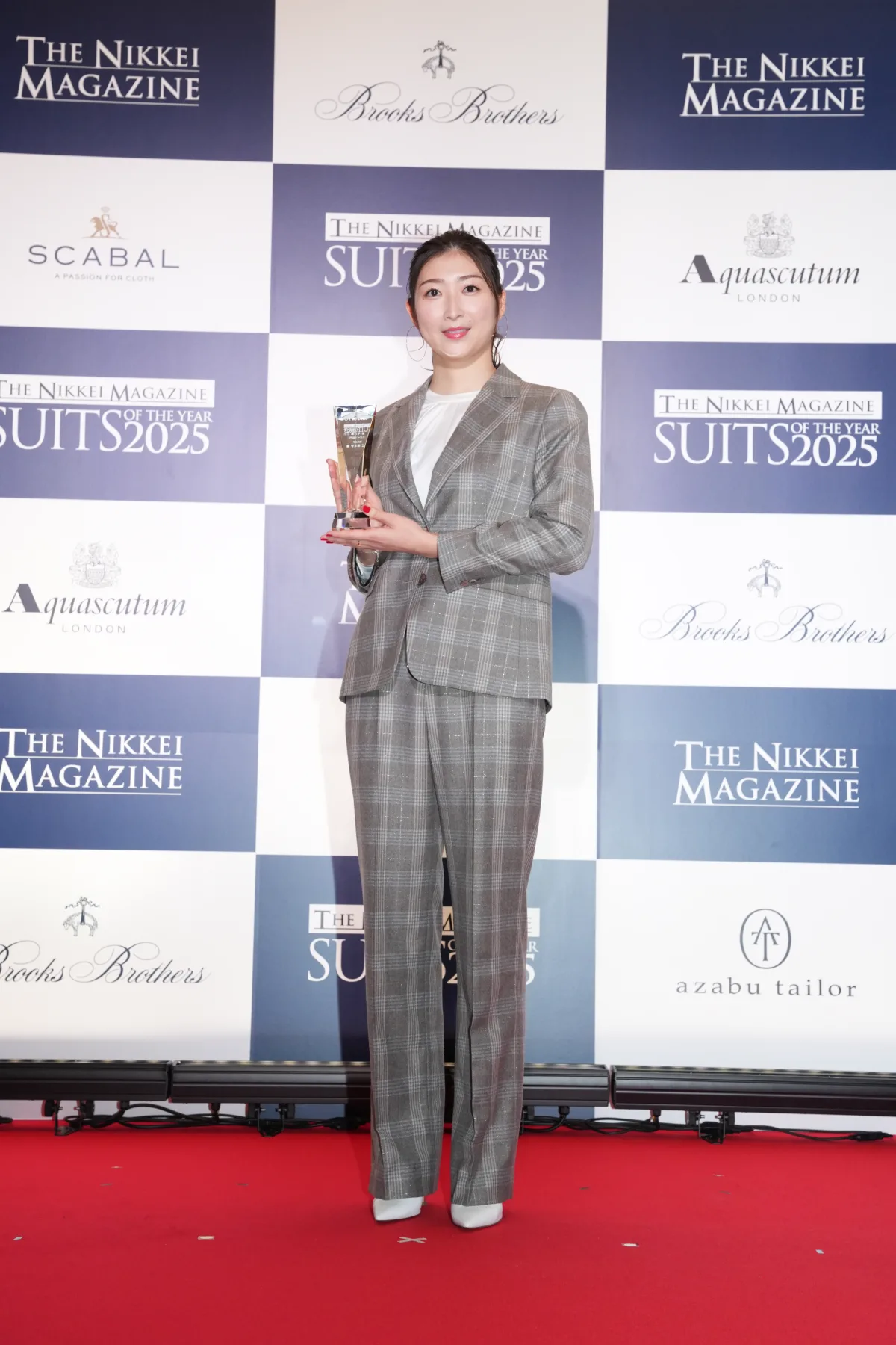 「SUITS OF THE YEAR 2025」授賞式開催! 尾上松也、池江璃花子ら4名が受賞。「サステナブル」をテーマに未来への挑戦を語る 5 「SUITS OF THE YEAR 2025」授賞式開催! 尾上松也、池江璃花子ら4名が受賞。「サステナブル」をテーマに未来への挑戦を語る